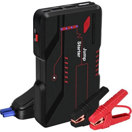 Yongpow Starthilfe Powerbank mit 1.200A Spitzenstrom für 39,59€ (statt 66€)