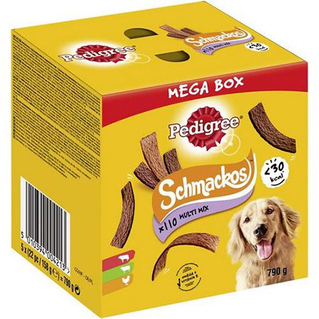 110er Pack Pedigree Hundeleckerli Schmackos Mixbox, 790g ab 5,04€ (statt 10€)