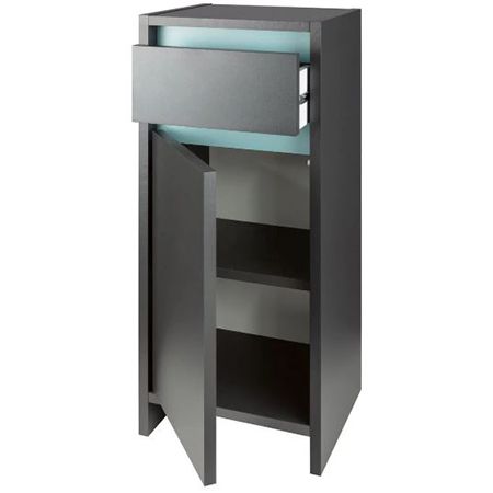 Livarno home Oslo Bad Seitenschrank, anthrazit für 35,94€ (statt 51€)