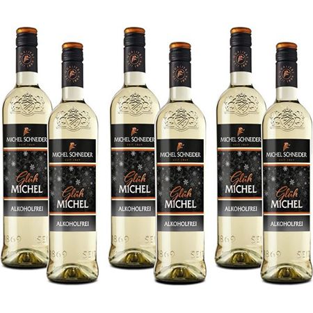 6er Pack Michel Schneider GlühMichel, Alkoholfrei, 0,75L für 20,30€ (statt 31€)