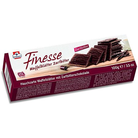 Finesse Waffelblätter Zartbitter, 100g ab 1,10€ (statt 2€)