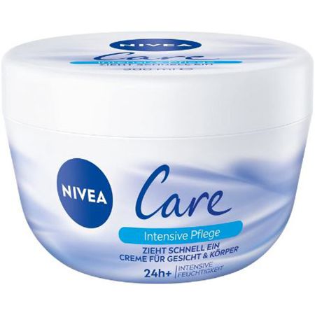 2x NIVEA Care Creme für Gesicht und Körper, 200ml für 5,46€ (statt 9€)