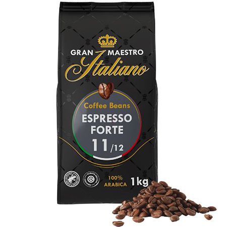 5kg Gran Maestro Italiano Espresso Forte Kaffeebohnen für 48,45€ (statt 77€)
