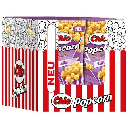 12er Pack Chio Popcorn süß, 120g Tüten ab 9,69€ (statt 16€)