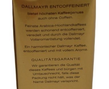 Dallmayr entcoffeiniert (500g) für 5,49€ (statt 7€)