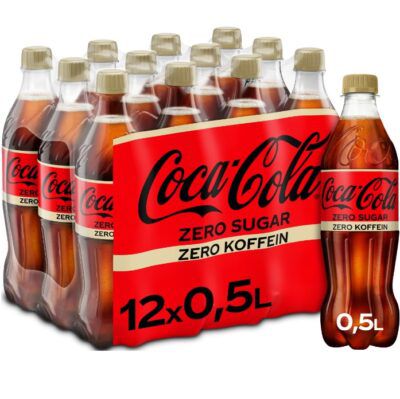 12x Coca-Cola Zero Sugar + Zero Koffein (500ml) ab 9,44€ (statt 14€)