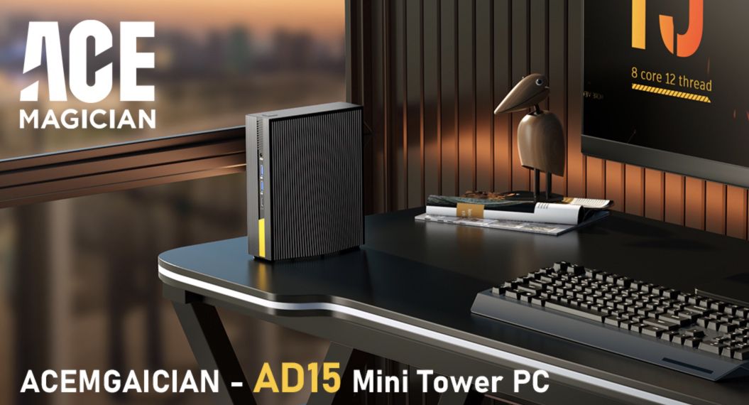 ACEMAGICIAN AD15 Mini PC mit i5 12. Gen & 16/512GB für 303,19€ (statt 460€)