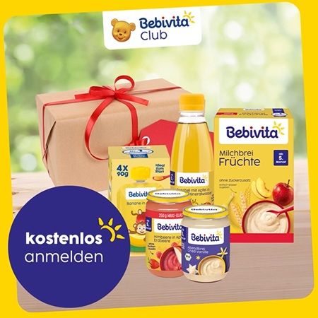 Bebivita: Gratis Produktproben und Info Material erhalten