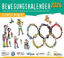 Gratis: Bewegungskalender für 2024 der Deutschen Sportjugend