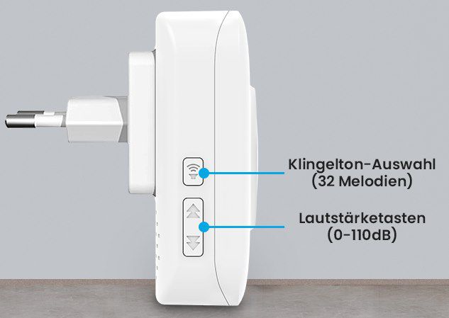 WLAN Funkklingel Erweiterung mit App Anbindung für 30,38€ (statt 50€)