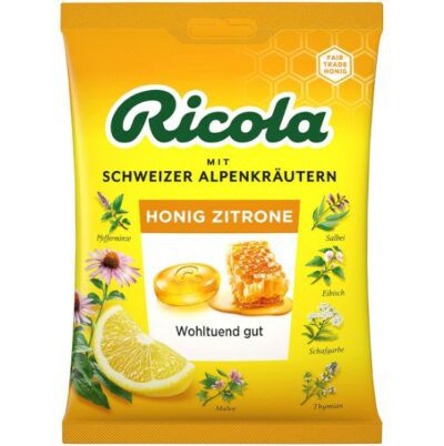 18 x 75g Ricola Honig Zitrone ab 25€ (statt 34€)