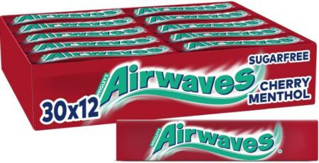 30er Airwaves Kaugummi Cherry Menthol für 18,34€ (statt 22€)