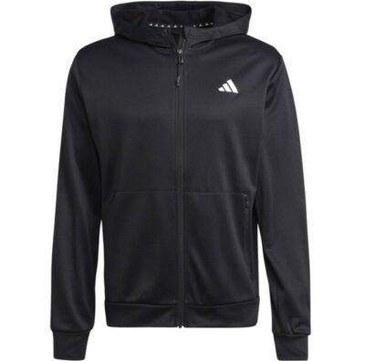 adidas Performance Sweatjacke in Schwarz für 59,95€ (statt 73€)