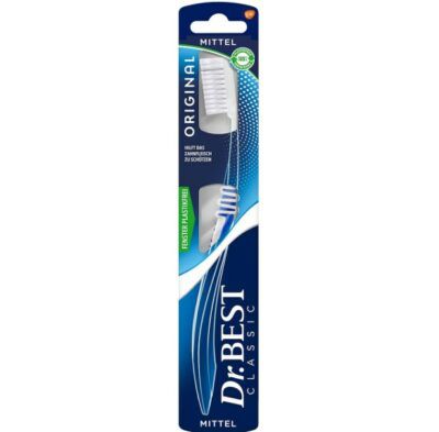 Dr.BEST Original Zahnbürste Mittel ab 0,80€ (statt 1,35€)