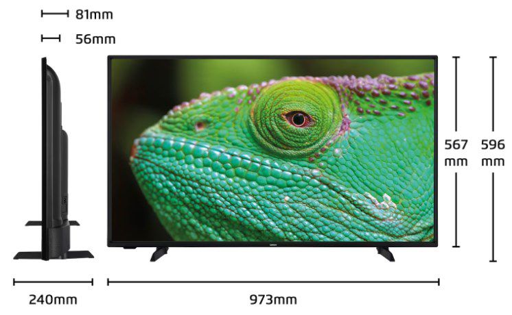 Lenco LED 4353BK UHD TV mit 43 Zoll ab 301,94€ (statt 429€)