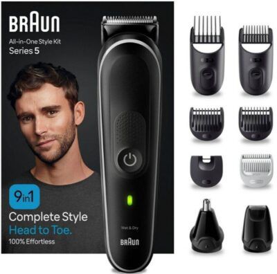 Braun wasserdichter All in One Style Kit Series 5 MGK5410 mit 8 Aufsätzen ab 39,99€ (statt 48€)