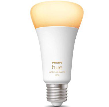 PHILIPS Hue White Ambiance E27 1600Lumen   per App steuerbar ab 19,99€ (statt 45€)