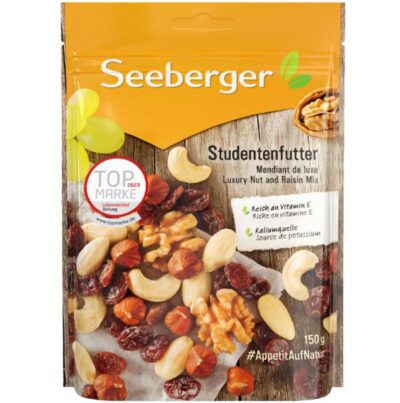 5er Pack Seeberger Studentenfutter für 8,96€ (statt 12€)