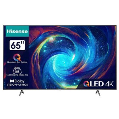 Hisense 65E77KQ PRO QLED TV mit 65&#8243; für 786,56€ (statt 814€) + 100€ Cashback