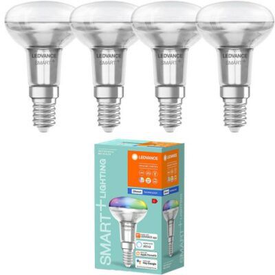 4 x Ledvance Smart+ Reflektor R50 3W &#8211; dimmbar für 7,99€ (statt 12€)