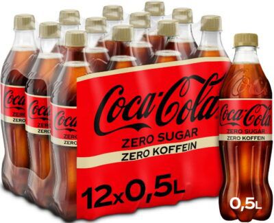 12x Coca Cola Zero Sugar + Zero Koffein (500ml) ab 9,44€ (statt 14€)