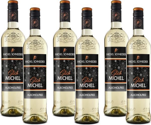 6er Pack Michel Schneider GlühMichel, Alkoholfrei, 0,75L für 20,30€ (statt 31€)