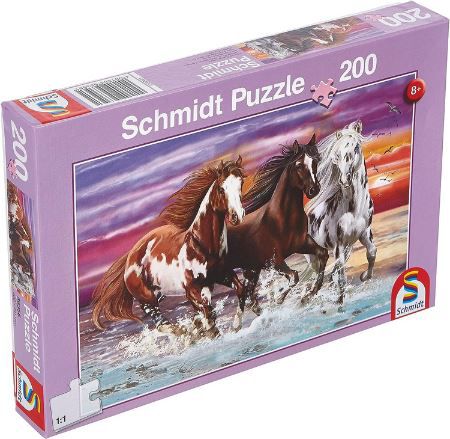 Schmidt Spiele Wildes Pferde Trio, Kinderpuzzle, 200 Teile für 7,43€ (statt 12€)