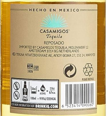 🍸 Casamigos Reposado Premium Tequila, 40% vol., 0,7L ab 38,94€ (statt 49€)