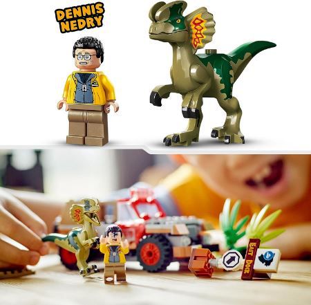 LEGO 76958 Jurassic Park Hinterhalt des Dilophosaurus für 16,99€ (statt 23€)