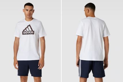 adidas City E T Shirt in Weiß für 19,99€ (statt 26€)