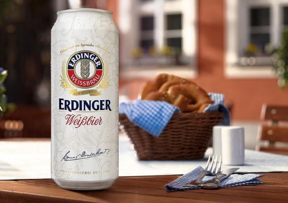 24er Pack Erdinger Weißbier mit feiner Hefe, 0,5l Dose ab 19,94€ + Pfand (statt 26€)