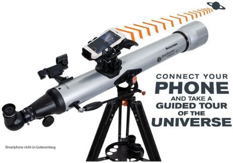 Celestron StarSense Explorer LT 80AZ Teleskop, 80mm/900mm für 189€ (statt 248€)