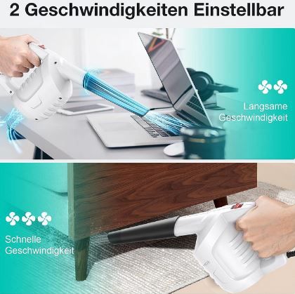 Meco Eleverde Elektrischer Druckluftreiniger inkl. Düsen für 23,99€ (statt  60€)