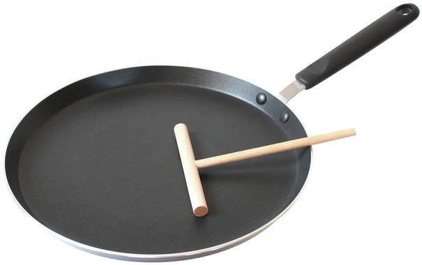 Elo Ducto Crepes Pfanne mit Teigroller, 26cm für 19,94€ (statt 35€)