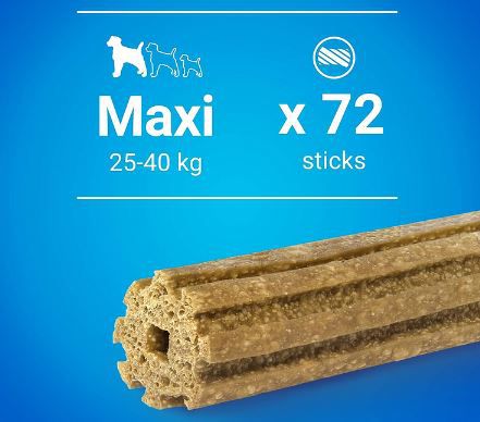 72er Pack Purina Dentalife Maxi Hunde Zahnpflege Snacks ab 14,72€ (statt 21€)