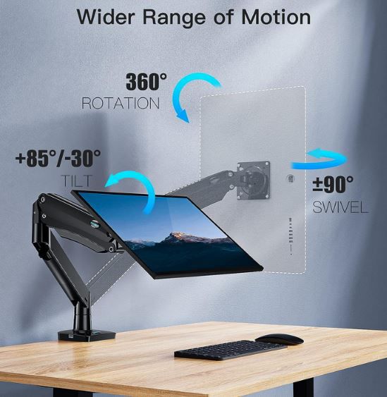 Huanuo Monitor Halterung inkl. Kabel für 22 35 Zoll für 29,99€ (statt 50€)