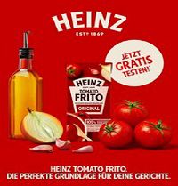 Wieder da! Heinz Tomato Frito Original kostenlos ausprobieren