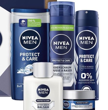 NIVEA MEN Geschenkbox Protect &#038; Care für 9,80€ (statt 19€)