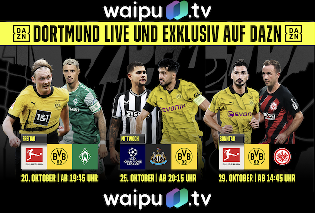 🔥 12 Monate waipu TV inkl. Pay TV + DAZN Unlimited für 29,99€ mtl. (statt 55€)