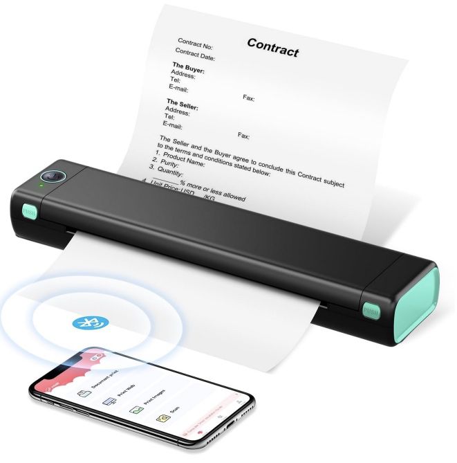 Phomemo mobiler A4 Thermodrucker mit BT & App Anbindung für 86,63€ (statt 152€)