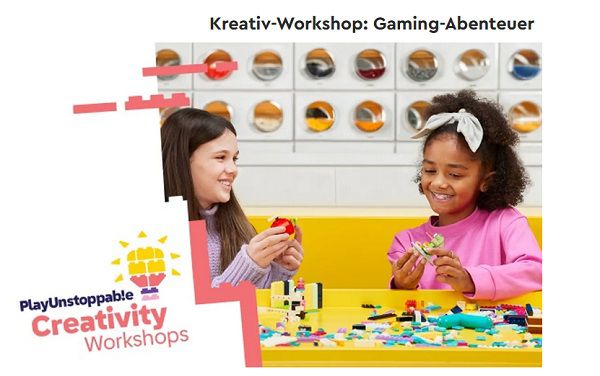 Gratis: Gaming Avatar bei Kreativ Workshop im LEGO® Stores am 07.10. und 21.10.