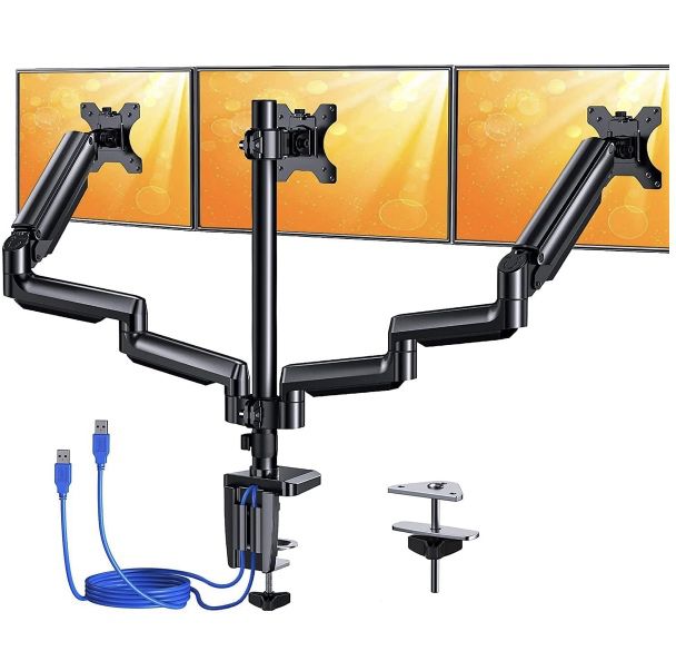 Ergear Monitor Halterung für 3 Monitore (bis 27 Zoll) für 68,80€ (statt 160€)