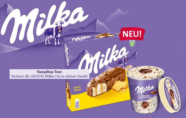 Gratis: Milka Eis geht auf TOUR!   ab 23.9.