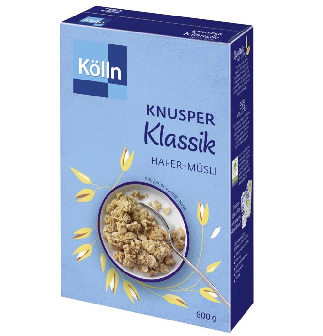 6x Kölln Müsli Knusper Klassik (600g) für 15,90€ (statt 23€)