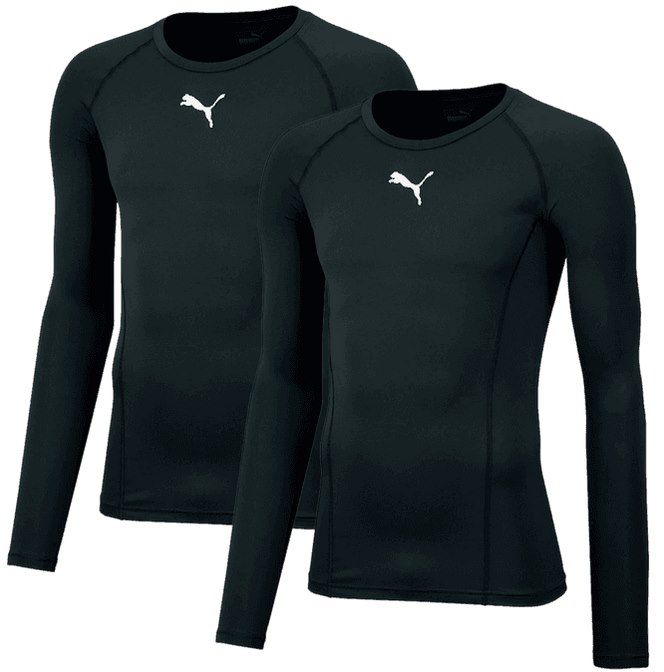 2x Puma Langarm Funktionsshirt teamLIGA Baselayer für 29,99€ (statt 55€)