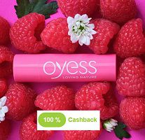 OYESS Himbeere Lippenpflege gratis