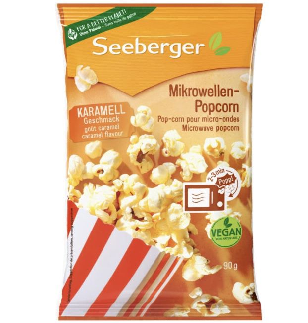 24x Seeberger Mikrowellen Popcorn Karamell (je 90g) für 15,57€ (statt 26€)