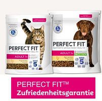 Bei Unzufriedenheit mit Perfect Fit HUND oder KATZE Geld zurück