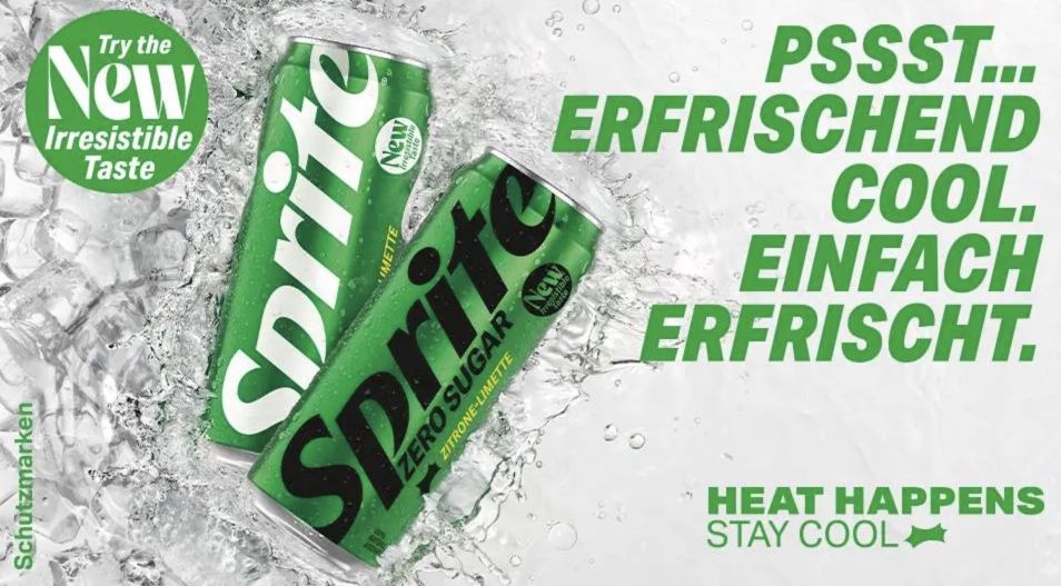 Sprite oder Sprite Sugar Zero kostenlos ausprobieren