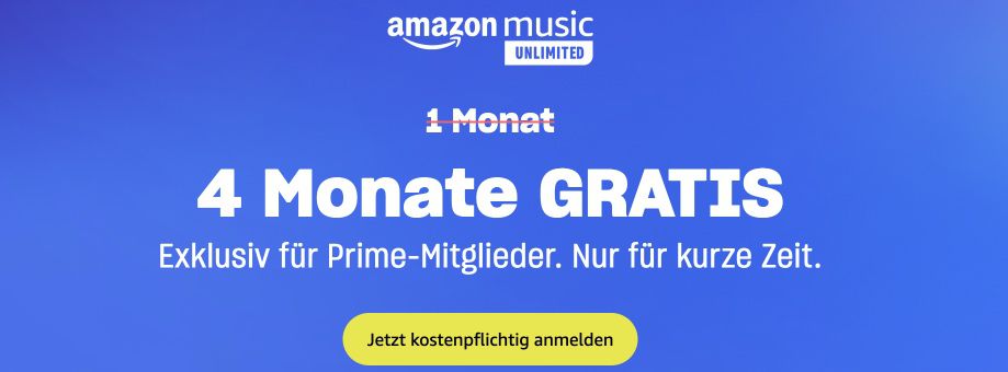 Preiserhöhung bei Amazon Music Unlimited